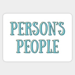 Altered People's person Magnet